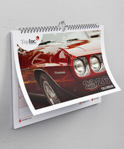 Landscape A4 Wire Wall Calendars