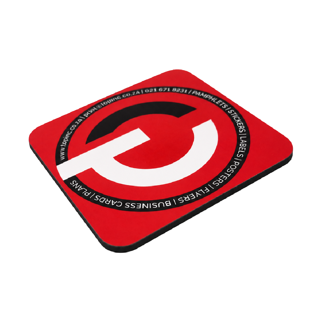 Wood Coaster - Square Gloss
